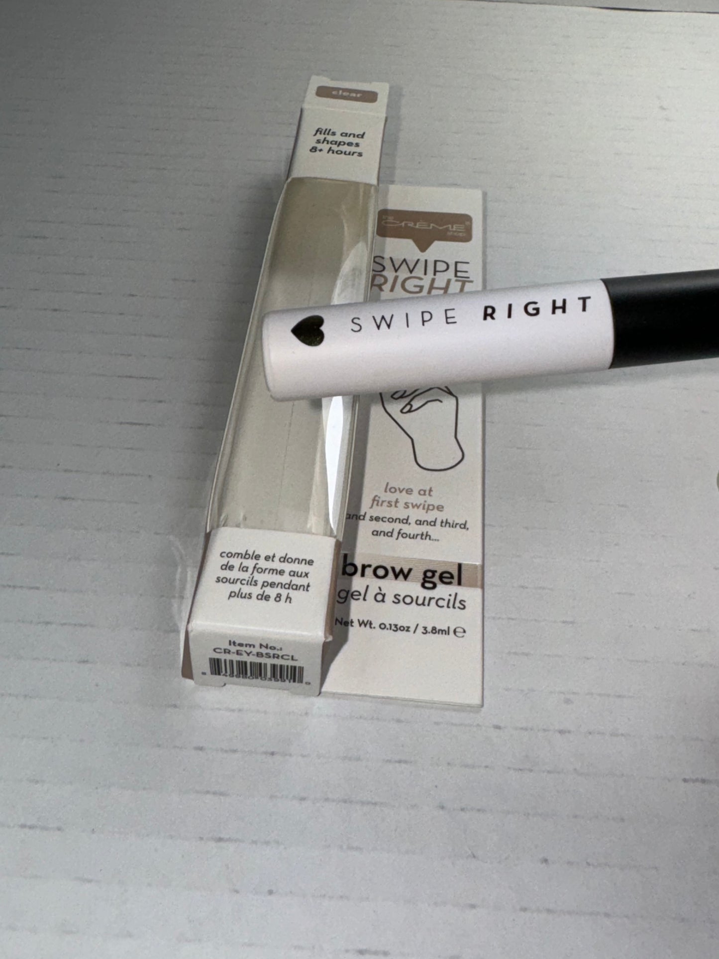 The Crème Shop Swipe Right Brow Gel - Clear