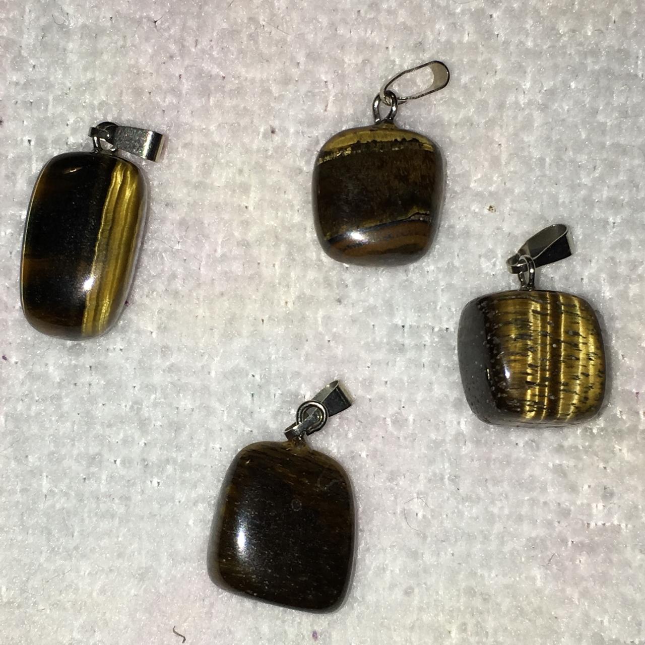 Tigerseye Teardrop Pendant