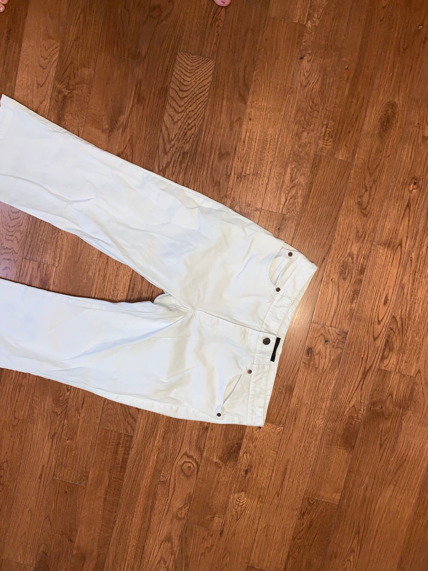 White The Limited Capri Pants, Size 10, Stretch