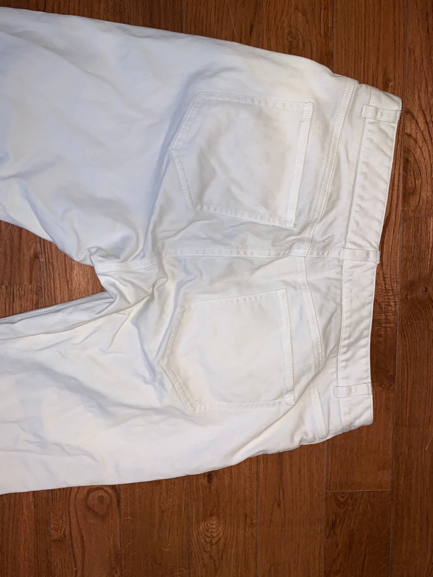 White The Limited Capri Pants, Size 10, Stretch