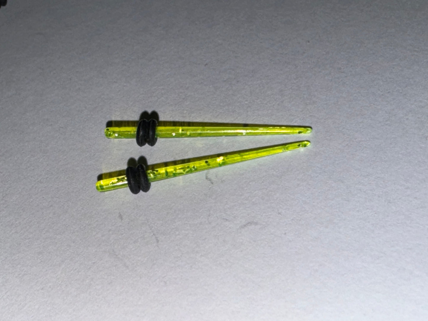 14 Gauge Uv Acrylic Glitter Gauging Tapers