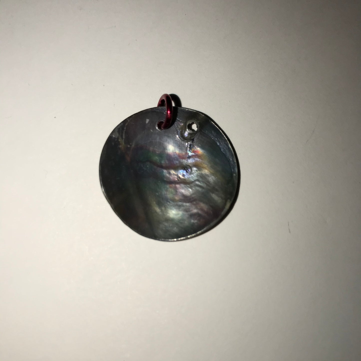 Purple Black Lip Shell Pendant