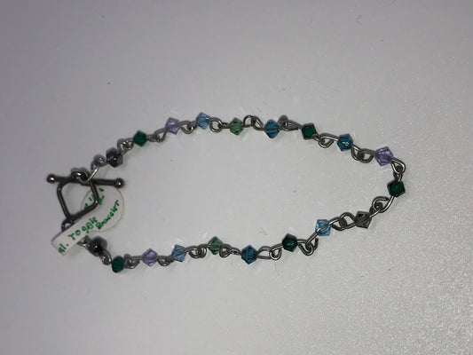 8 1/2" Swarovski Link Bracelet