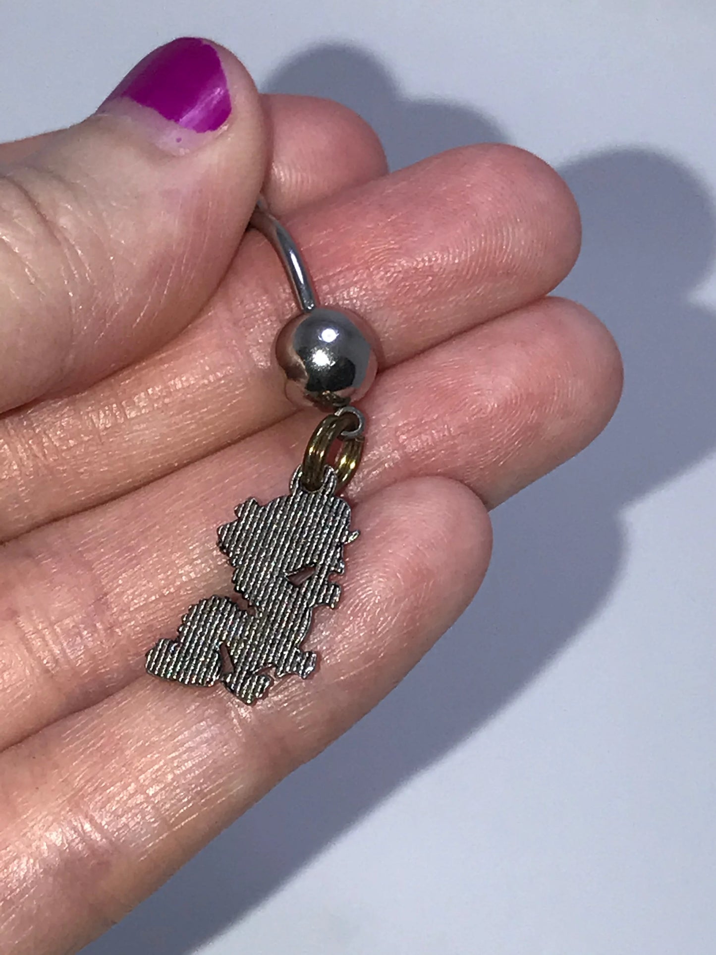 Dragon Dangle Belly Ring